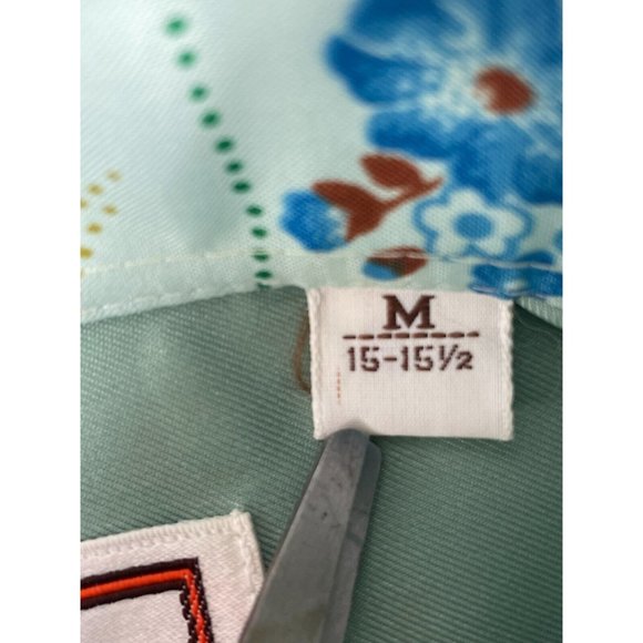 Vintage Landmark 70's Button Down Shirt w/ Original Walmart Price Tag NWT Medium - Picture 6 of 11